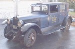 This is a 1925 Hudson Sedan, the type of car owned by the Bundys when Francis passed away in June, 1926. After Francis had his eye operation, Florence used to sit in the front and help him drive because he couldn't see very well. Lucy was terrified of riding with him.