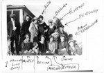 Bundy family picture about 1925. Identifications by Beulah (Bundy) Coombs. (Original: Janet Lucius)