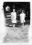 Florence and Beulah, about 1924, based on their similarity to the previous photo, dated by its caption as February 1924. (Original: Debbie Mcgalin)