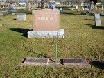 Francis and Lucy Bundy, Lakewood Cemetery, Lake City, MN, 44.43508,-92.27227 (Original: Bob Hart, photographed Nov, 2004)