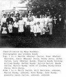 Group picture of Whaley sisters and their families, around 1912.  Mary Hundeby thinks this was a Whaley sister reunion held at Josie's farm when Rose came down for a visit from Hibbing. (Original: Mary Hundeby)