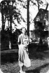 June Bundy, around 1930-1935.  From: Mary Hundeby  (Wed Mar 2 23:34:19 2005) 
This photograph was taken at the farm of Gus and Laura Schwanbeck, the parents of Harold Schwanbeck, married to Esther Bundy. The farm is located near Plainview, Minnesota. 
 (Original: Bob Hart, from Bob Winberg's photo album)
