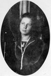 June Bundy, while in High School at Lake City, MN, around 1921.  (Original: Mary Hundeby)