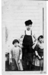 Annotation on bottom edge indicates this is William, Beulah, and Florence in February 1924. Beulah is on the left, Florence on the right. William's "Book of Remembrance" also includes this picture, with a caption indicating their cousin Irving Cater was the photographer. (Original: Debbie Mcgalin)