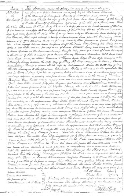 On 31 August 1848, Asa Young and Stephen Bundy bought two tracts of land adjacent to one another. Both the 1866 Pomeroy map and the 1878 Caldwell atlas (see this page) shows where this land was; it is marked as "S. Bundy" or "A. S." on both maps, one meaning Stephen Bundy and the other being his son Atwood S. Bundy, with the two properties being switched between 1866 and 1878. This purchase seems remembered in Jennie Dixon's book (The Hills of Home) by a statement that Stephen Bundy left "his improvements" near the old Conway place and moved to Penfield in 1850. Asa was either already or very-soon-to-be married to Stephen's daughter Susan -- the 1850 census shows Stephen's son William M. working on the farm of Asa and Susan Young (they had no children yet), which was adjacent to the farm of Stephen Bundy. Later census records show the Young and Bundy families adjacent, and that Asa and Susan named a daughter Lucinda.