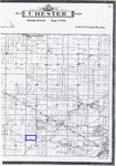 This map of Chester Township, Wabasha County, MN has a blue rectangle around the farm that Joseph Jerry's father Francis homesteaded. This is where Boney Jerry and his wife Josie (Whaley) Jerry lived. Just to the northeast is the Benjamin Boughton farm, where Lucy Whaley was raised after the death of her parents, Cyrenus and Eliza.