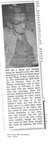 Josie Jerry, Newspaper Article, late 1950s. (Original: Phyllis Diercks Jackson)