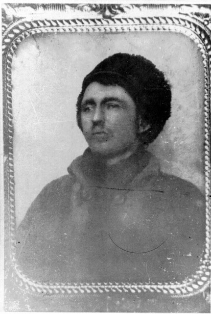 Cyrenus Holmes Whaley. The Wabasha County Rootsweb site has a copy of this photograph posted dated at 1875. (Original: Janet Lucius)