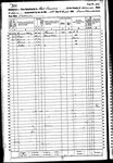 1860 Census, Iowa, Allamakee County, Post Township. Cyrenus Whaley was living here as a farmer with Eliza, and his children Cyrenus, Holmes, and Nathan. The previous page of this census shows that the parents of Cyrenus, David and Sarah, were their neighbors.