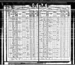 1870 Census, Minnesota, Wabasha County, Gillford Township, Cyrenus Whaley household, page 2.