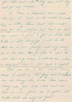 Letter from Bob to his sister, Esther, 14 Dec 1935, page 3. (Original: Bob Hart)