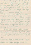 Letter from Bob to his sister, Esther, 14 Dec 1935, page 4. (Original: Bob Hart)