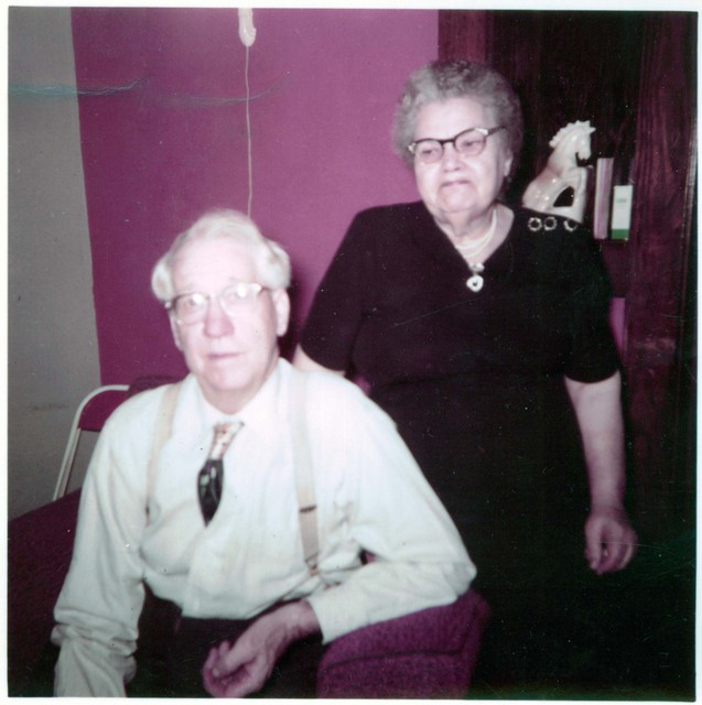 Charles and Clara Winberg. (Original: Mary Hundeby)