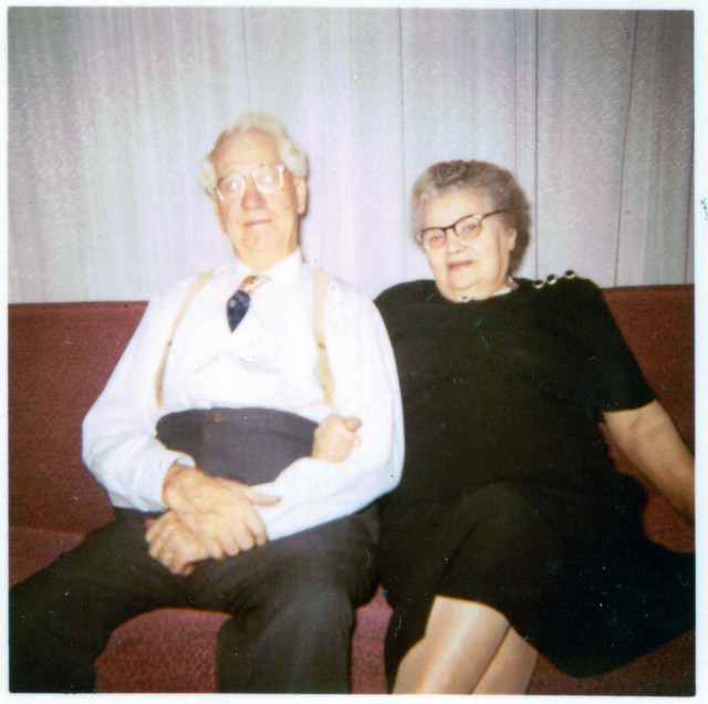 Charles and Clara Winberg. (Original: Mary Hundeby)