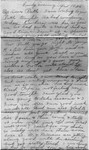 Letter Lucy Bundy to Ruth Bundy April 1926 page 1