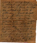 Letter Lucy Bundy to Ruth Bundy circa Oct 1926 Page 2