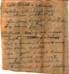 Letter Lucy Bundy to Ruth Bundy circa Oct 1926 Page 3