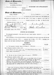 29 September 1927: Inventory and Appraisement of Francis Bundy's estate, Page 1