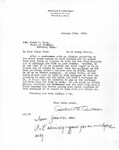 19 January 1928: Letter from Lucy's attorney, Arthur Arntson. The court had decided to mortgage the farm (possibly to wait for higher prices, per the terms of the will, or possibly because no one wanted to buy it) and to sell the house in Red Wing. Arthur was negotiating for mortgage terms favorable to the heirs.