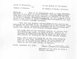 27 September 1932: Pearl McRostie, daughter of Julia Thomas (sister of Francis) acknowledged receipt of two pieces of property to settle her outstanding claim of $2641.16. 