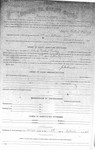 Charles Winberg Immigration Documents, page 4.  (Original: Alice Robinson from Ironworld Heritage Center, Chisholm, MN)